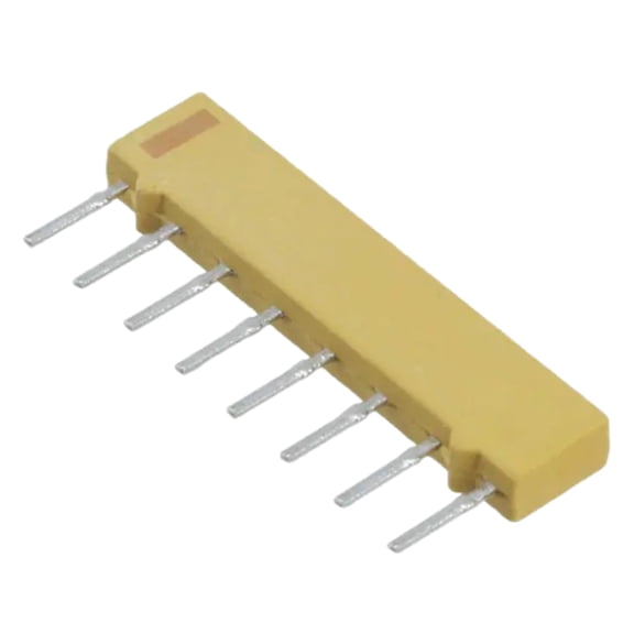 M8340108K1002GG Res Power Per Element 10k Ohm 2% 120mW Isolated 4 Resistor Network/Array 100ppm/C 8-SIP