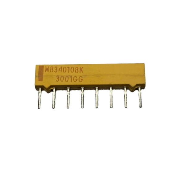M8340108K3001GG Resistor Network,Thick Film,3KOhms,50WV,2+/-% Tol,-100,100ppm-TC,7810-Case