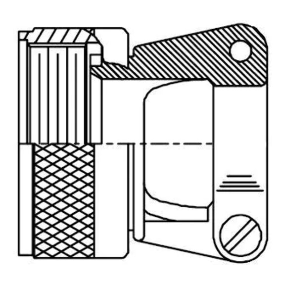 M85049/49-2-14W Connector Circular Strain Reliefs Backshell