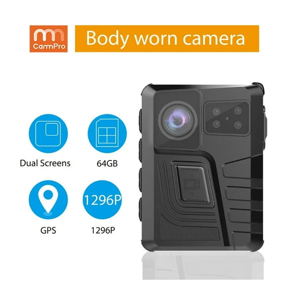 M852 Mini Video Recorder Police Body Camera Two Way Recording Camera With Emergency Alarm Function ,Ultra HD