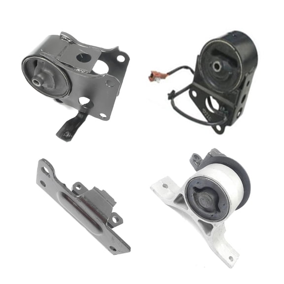 M894 7348 7349EL 7351 7358 For 04-06 Nissan Maxima 3.5L Trans & Front Right & Front & Rear Set 4Pcs Engine Motor Mount 04 05 06