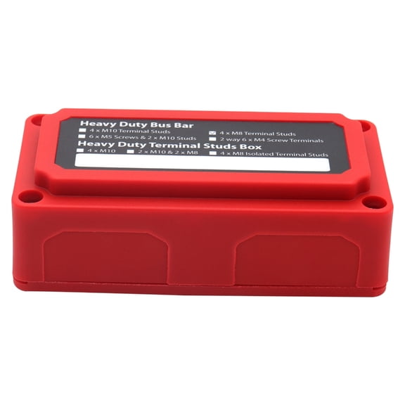 M8Bus Bar Box Board M8Terminal Studs for Car,Boats,Yachts,and Other Vehicles