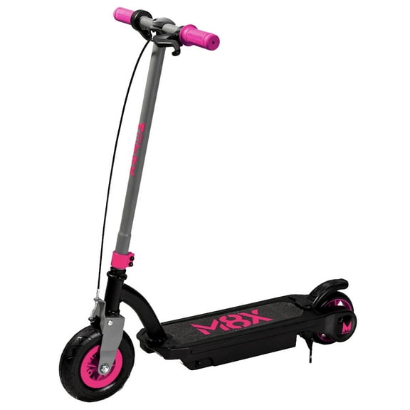 M8TRX Pink 24 Volt Kids Electric Scooter, 8" Air Filled Tire, Speeds up to 10mph, Kids Ages 8+
