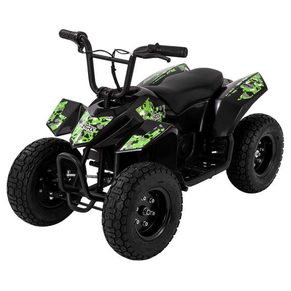 M8TRX 24V Green ATV Quad, 250W Motor, Max Rider Weight of 120 lbs.