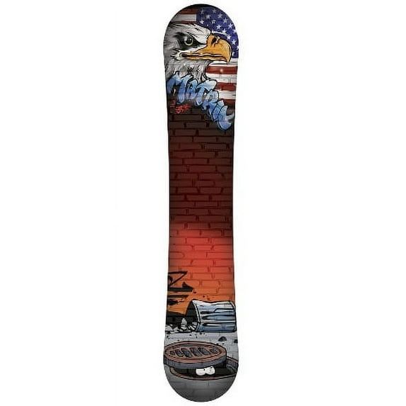 M8trix Adult Men's Graffiti All-Mountain Freestyle Riding Snowboard (157w)