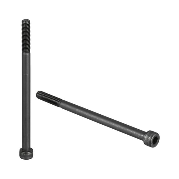 M8x125mm Socket Head Bolts 12.9 Grade Alloy Steel Cap Screws Half Thread 10 Pack