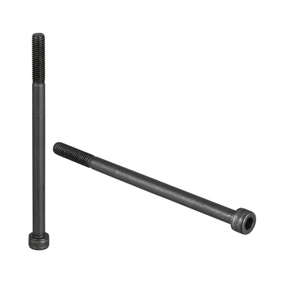 M8x130mm Socket Head Bolts 12.9 Grade Alloy Steel Cap Screws Half Thread 10 Pack