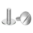 thumbnail image 1 of M8x25mm Extra Large Flat Head Slotted Screws, 2 Pack 304 Stainless Steel Bolts, 1 of 5