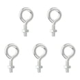 thumbnail image 1 of Uxcell Eye Bolts with Nuts, Shoulder Swing Lifting Eye Bolt Carbon Steel Threaded Screw Eyebolt for Cables Wires Hanging Light M8x25mm 5, 1 of 7