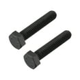 thumbnail image 1 of M8x40 mm Hex Bolts Left Hand Grade 12.9 Carbon Steel Black 2 Pack, 1 of 3