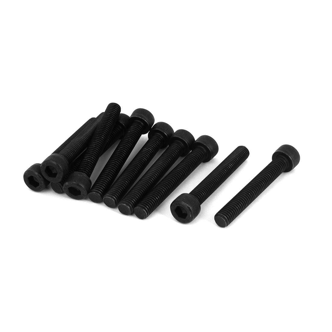 Lot De 8 Vis à Tête Creuse Hexagonale M8x55mm - Acier Allié 12.9 - DIN