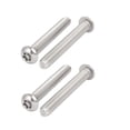 thumbnail image 1 of M8x60mm 304 Stainless Steel Button Head Torx Security Machine Screws 4pcs, 1 of 5