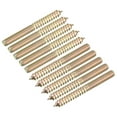 thumbnail image 1 of M8x80mm Hanger Bolts, 12 Pack Double Ended Thread Dowel Screws, 1 of 5