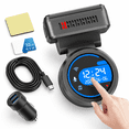 M9 4K Touch Screen Dash Cam for Cars with Built-in WiFi and 32GB Card ...