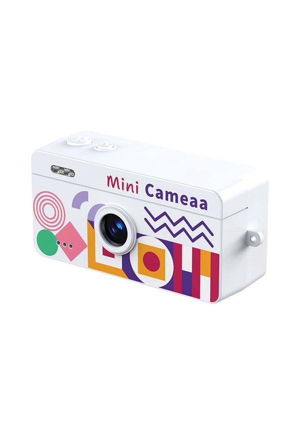 M9 Thumb Keychain Camera 1080P Mini Action Camera Retro Small Camcorder Video Recorder Camera White