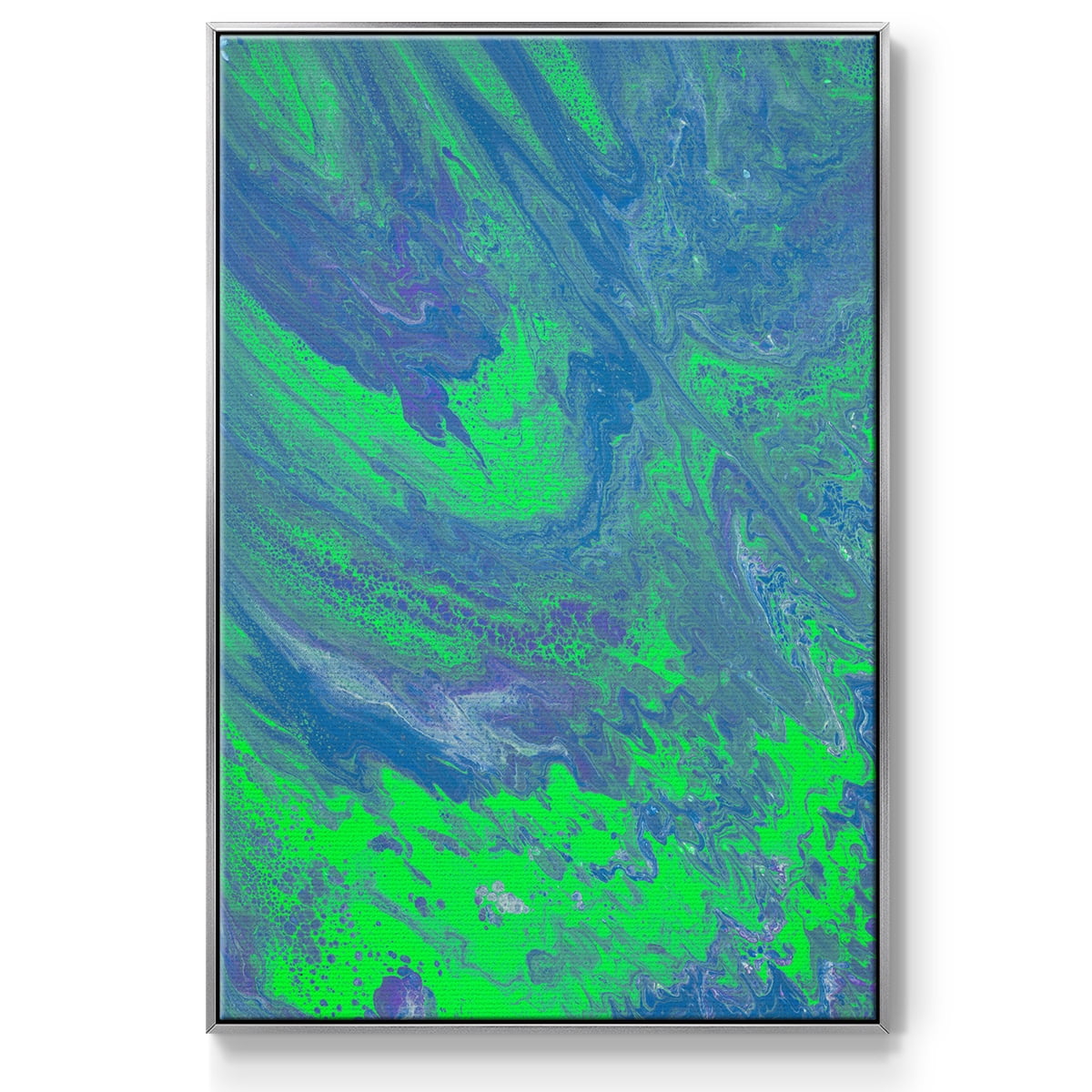 M93 Framed Premium Gallery Wrapped Canvas - Ready to Hang - 17 x 25 - Silver Floating Frame
