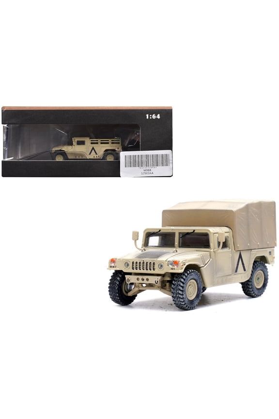 M998 HMMWV "1st Armored Division, Gulf War, Iraq" (1991) United States Army 1/64 Die Cast Model by Panzerkampf.