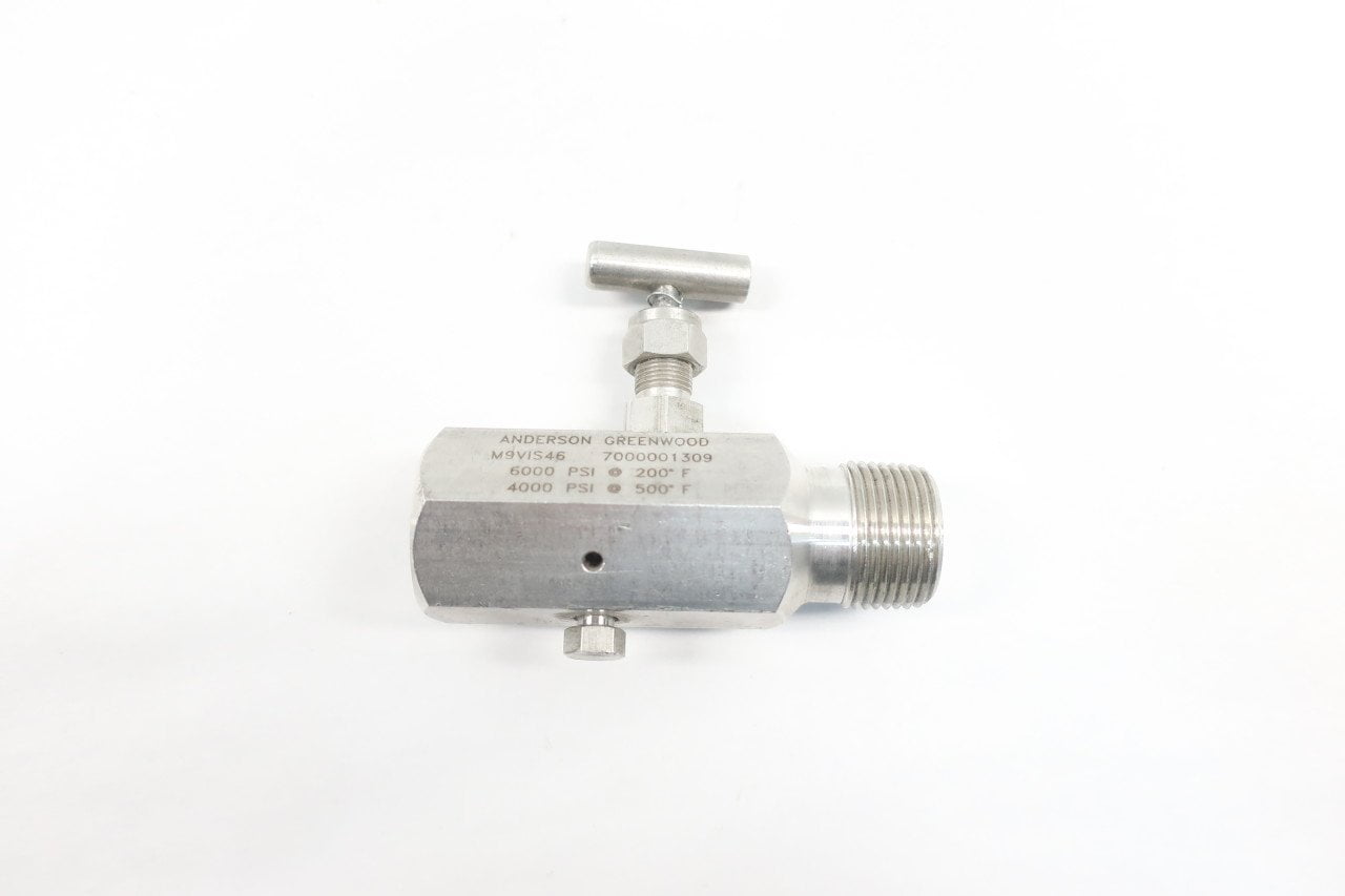 M9VIS46SG Anderson Greenwood Block and Bleed Gauge Valve, Inlet 3