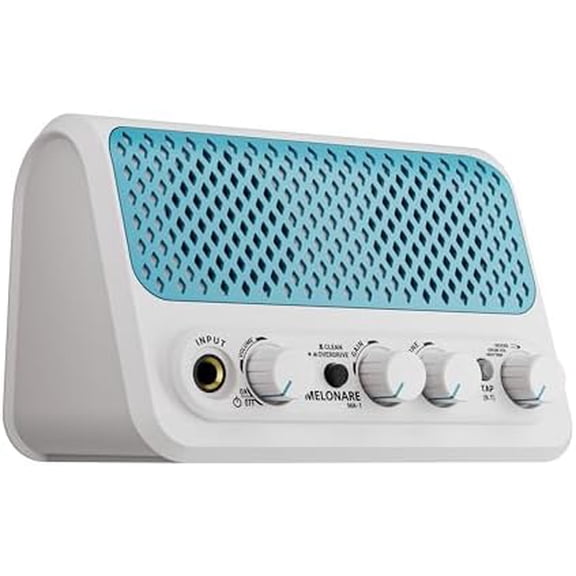 MA-1 Mini Guitar Amp, 10W Electric Guitar Amplifier with 30 Rhythms, Clean/Drive Channel, Reverb, Bluetooth 5.3, Rechargeable Portable Amp with 6H Playtime for Practice & Recording$$Music