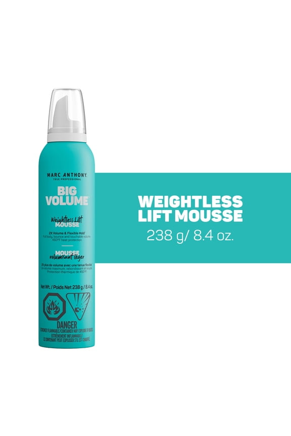 BIG VOLUME Weighless Lift Mousse, 8.4 fl oz