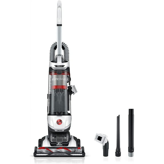 MA Elite Swivel Vacuum Cleaner, Bagless Upright Vacuum, HEPA Media Filtration, System, WindTunnel Technology, Corded Cleaners for Home Use