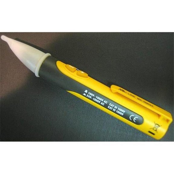MA-Line MA-49858B Voltage Tester with LED Flashlight