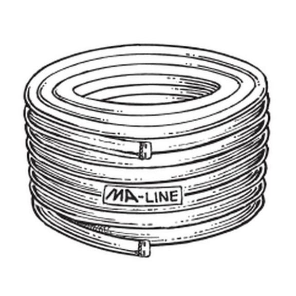 MA-Line MA-CVT34 0.75 in. ID x 100 ft. Vinyl Tubing