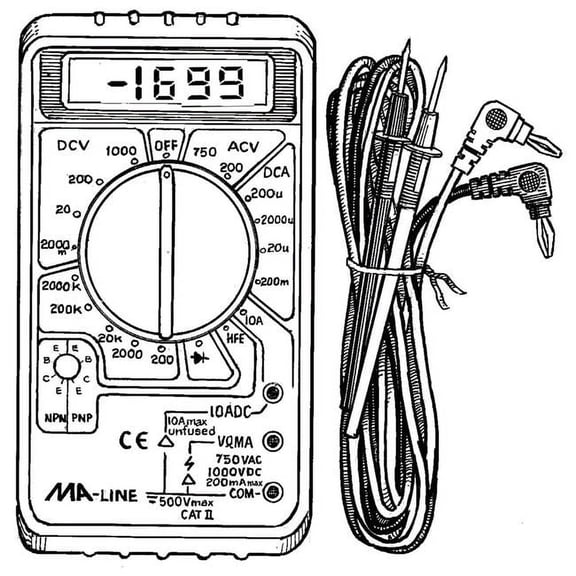 MA-Line MA-DM1 Digital Multi Meter