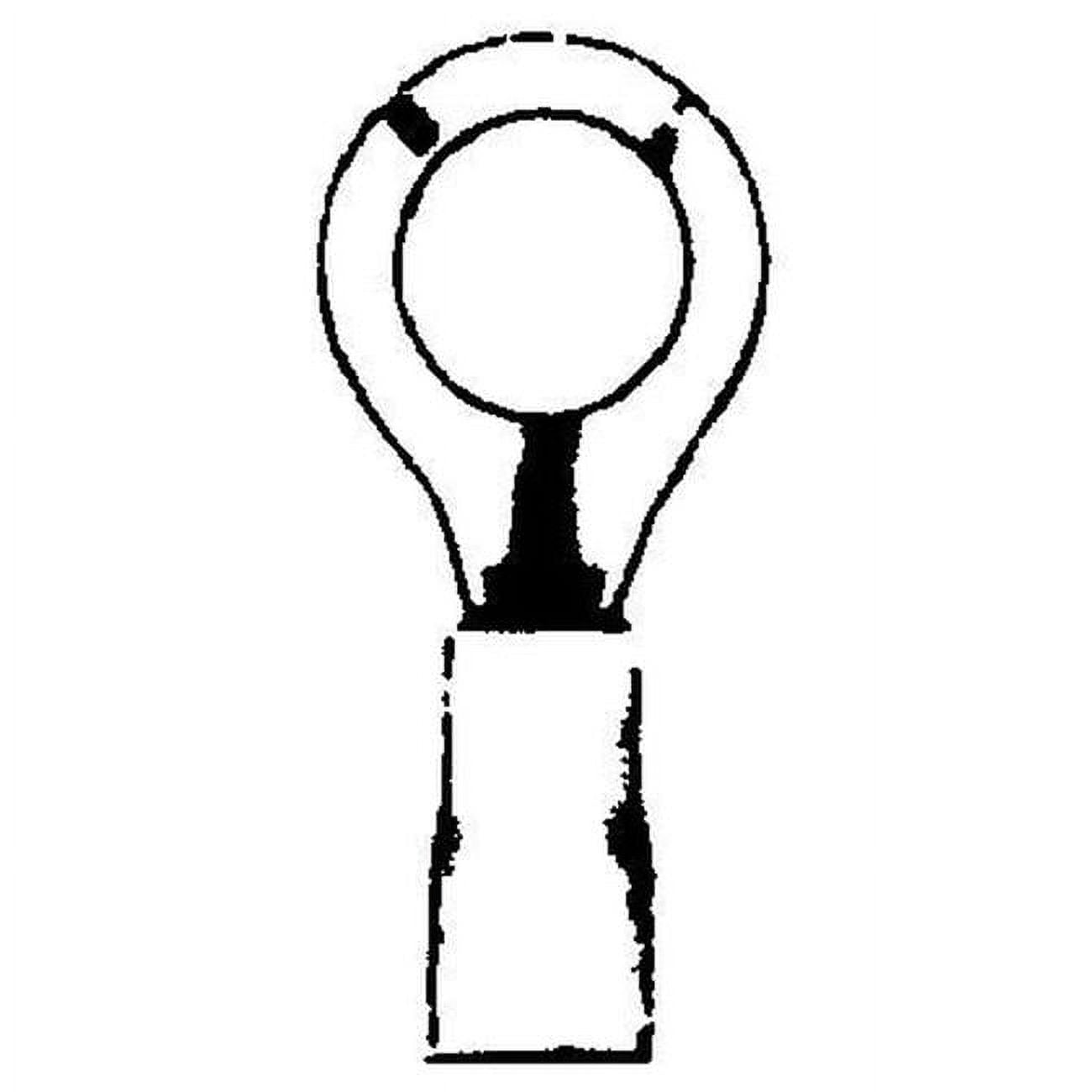 MA-Line MA02622-2 Rings Flared Vinyl Terminals - 12-10 - Pack of 100