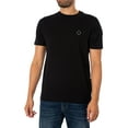 thumbnail image 1 of MA.STRUM Oversized Back Logo Print T-Shirt, Black, 1 of 6