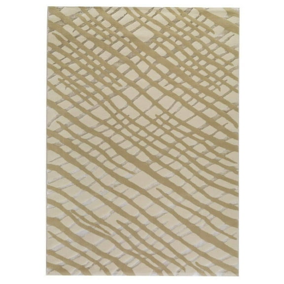 MA Trading Handmade Fantasma Rug (Turkey) White 5'2" x 7'6" 5' x 8' Bedroom