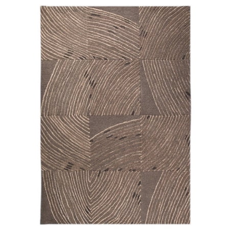 MA Trading Handmade Indian Mondo Rug (India) Grey 5'2" x 7'6" 5' x 8' Living Room