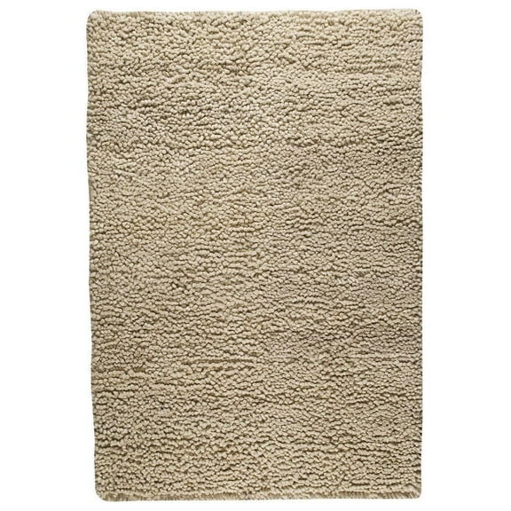 MA Trading Handmade Indo Berber Rug (India) Ivory 3' x 5'4" Natural Fiber, New Zealand Wool, Cotton Stain Resistant, Handmade 3' x 5' Indoor Living