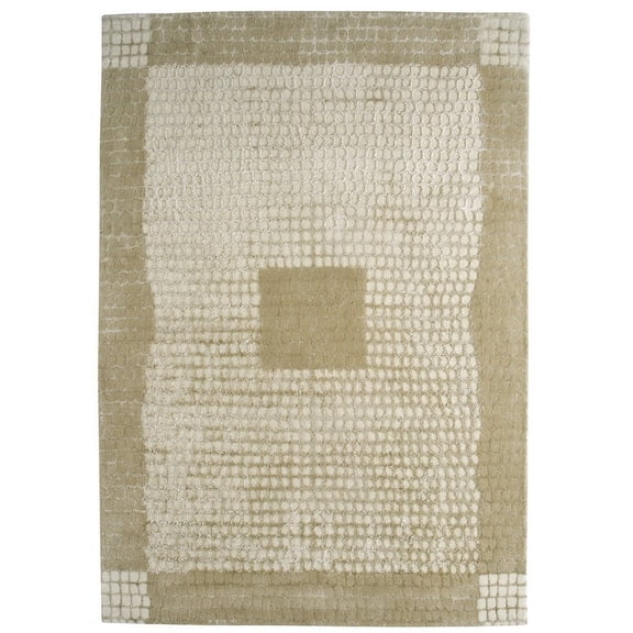 MA Trading Handmade Marrakesh Beige Rug (India) 5'6" x 7'10" Natural Fiber, Wool, Cotton 6' x 9' Living Room