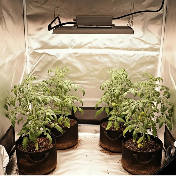 MA1200 Grow Light Full , 120 Watt Dimmable Plant Light Panel, LED Grow Light for Seed Starting Vegetables Bloom, Hanging Growing Lamp for 2x2/3x3 Grow Tent