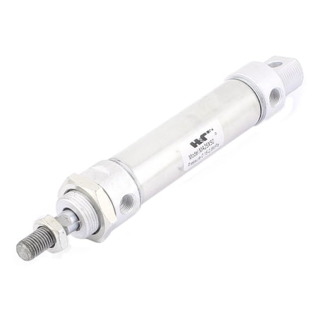 MA25*50 25mm Bore 50mm Stroke Screwed Piston Rod Pneumatic Air Cylinder