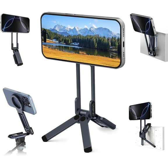 MA38 Magnetic Phone Tripod for iPhone, Phone Holder for iPhone 17