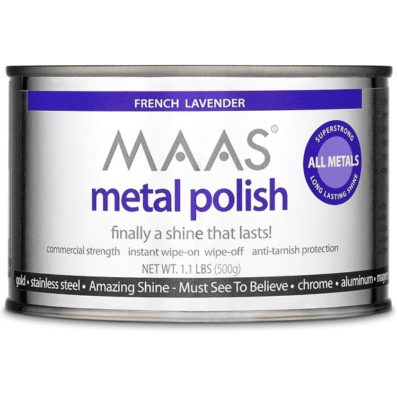 Maas International Metal Polish Can, 1.1-Pound
