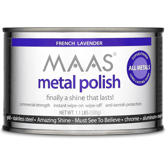 Maas International Metal Polish Can, 1.1-Pound
