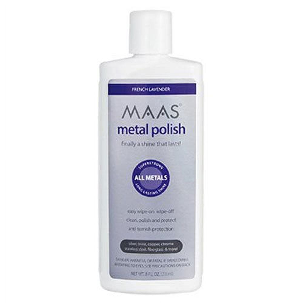 MAAS metal polish, 8Ounce Clean Shine and Polish Safe Protective