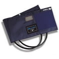 thumbnail image 1 of MABIS Calibrated Blue Nylon Cuffs with Double-Tube Bladders, Infant, 1 of 4