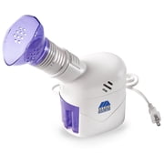 MABIS Facial Steamer and Steam Inhaler, FSA Eligible, with Aromatherapy Tray and Soft Mask for Congestion Relief, 25 mL
