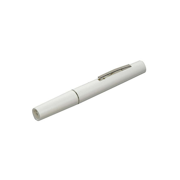 MABIS Reusable Penlights for Medical or Personal Use, White, 6 Count