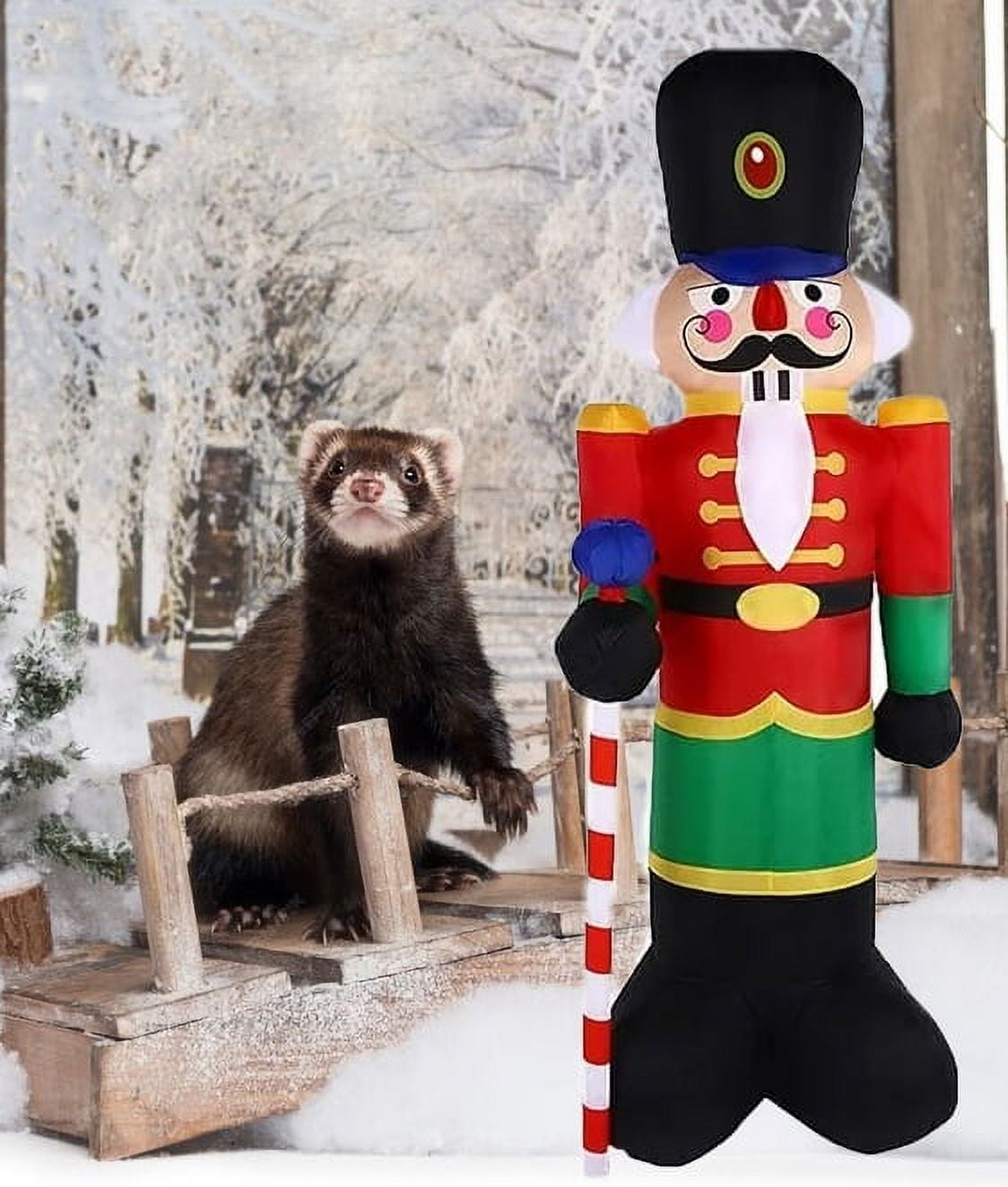 Is Selling an 8-Foot Inflatable Nutcracker That Will Be the Star of  Your Christmas Decor