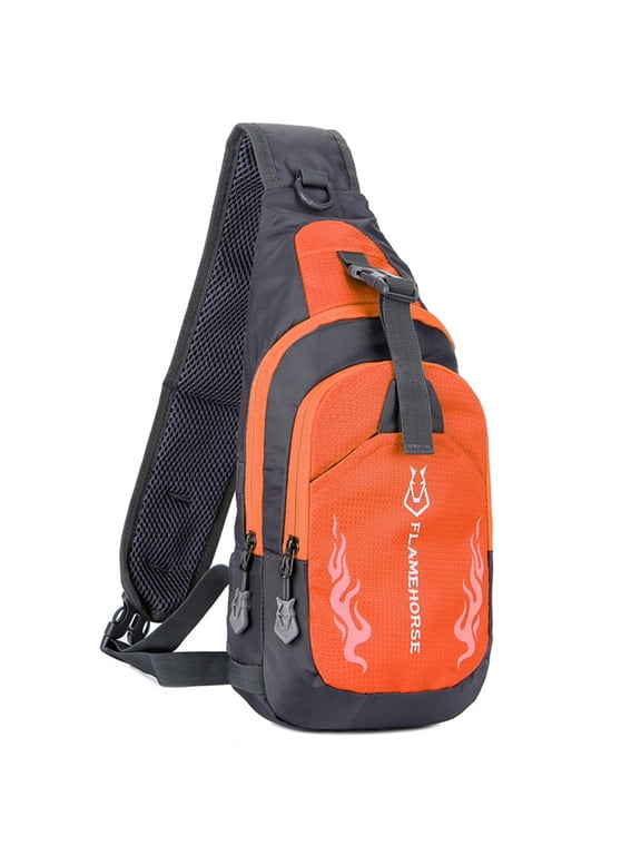 Men Sling Backpack Chest Crossbody Bag Shoulder Bag Travel Sports Gym Daypack