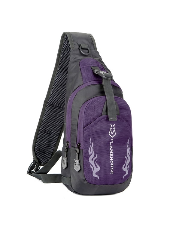 Men Sling Backpack Chest Crossbody Bag Shoulder Bag Travel Sports Gym Daypack