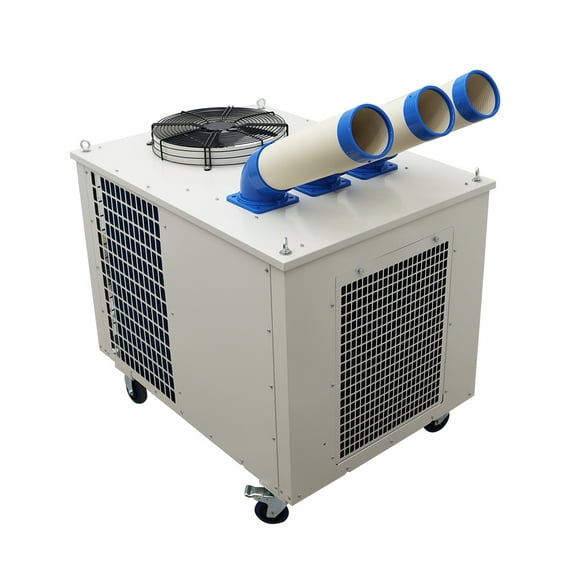 MAC-85 Industrial Portable Air Conditioner 3-Pipe Portable Cooler for Workshop Office 220V 3150W