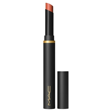 MAC Powder Kiss Velvet Blur Slim Lipstick - Marrakesh Mere (intense orange brown)