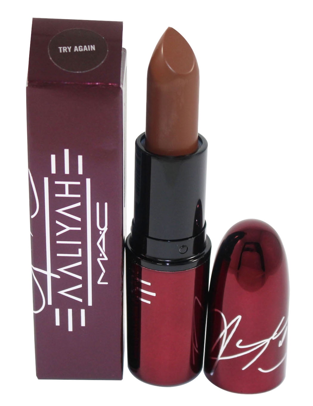 MAC Aaliyah Lipstick Full Size # Try Again ( Soft muted  Mac Cosmetics x Aaliyah Lipstick - Try Again display picture 1