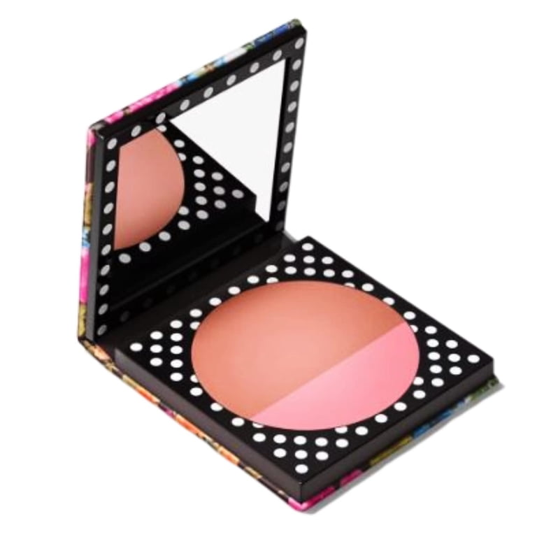 MAC by Richard Quinn パウダー M.A.C Powder Blush Duo Sunset Boulevard, Peach and Coral, Radiant
